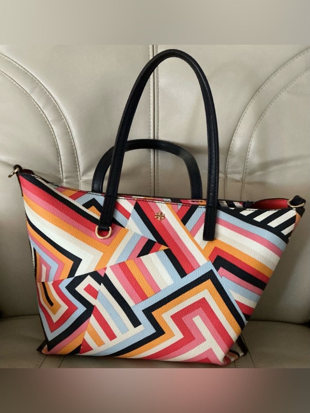 Tory Burch multi colored purse